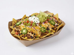 2.5 lb Kraft Food Trays with nachos