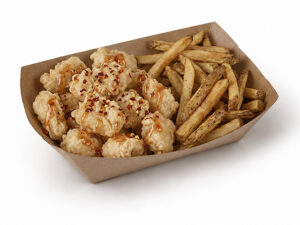 3lb Kraft Food Trays with chicken and fries meal