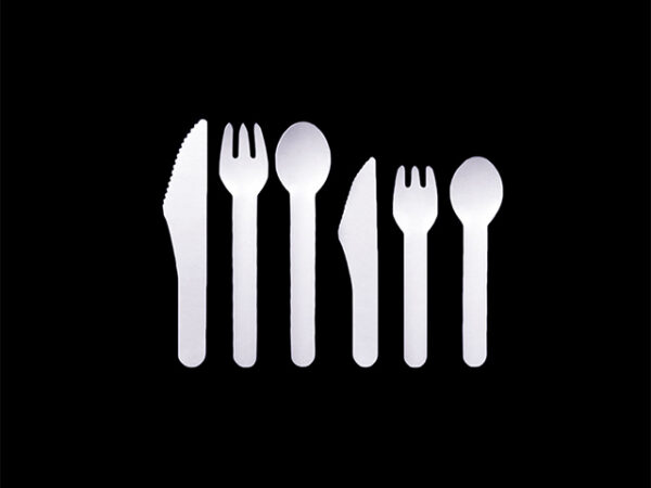 132mm Paper Spoons - Small - Image 2