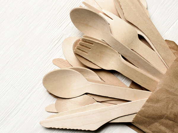 160mm Wooden Waxed Standard Spoon - Image 2