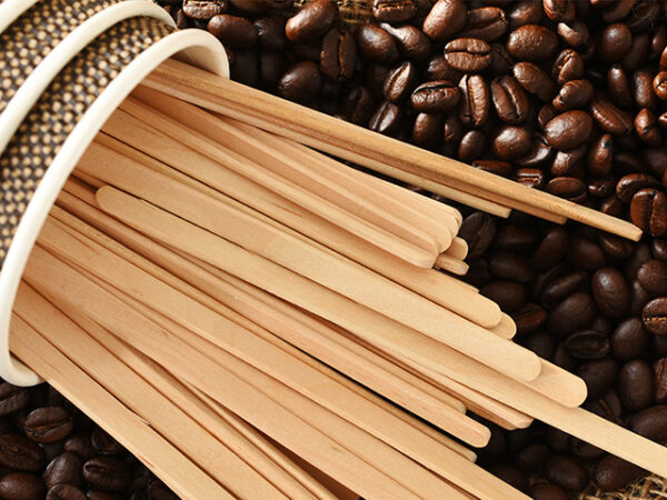 5.5” Wooden Stirrers (dispenser box) - Image 2