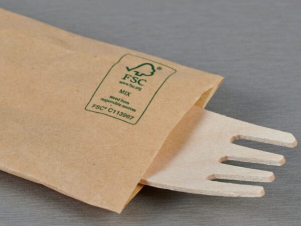 157mm Wrapped Wooden Forks - Standard - Image 3