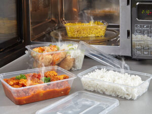 microwavable plastic food containers