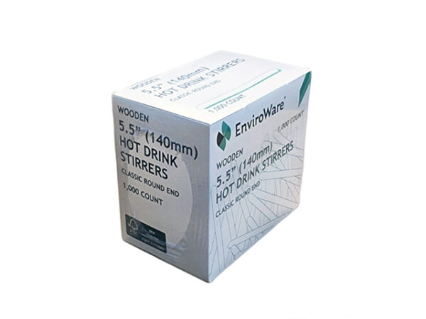 5.5” Wooden Stirrers (dispenser box) - Image 3