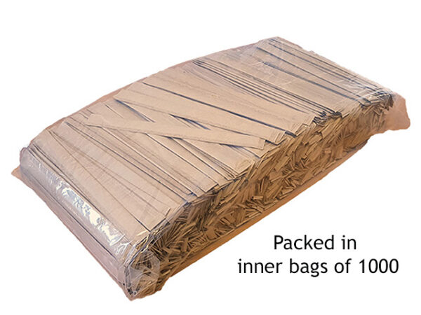 5.5” Wooden Stirrers (individually wrapped) - Image 2