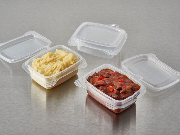 200ml Translucent PP Rect. Portion Container - 200 - Image 3