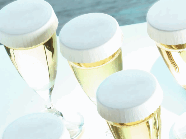 45mm Plain White Glass Cover - Image 2