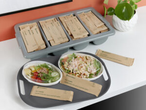individually wrapped wooden cutlery