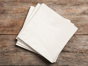 Plain Stock Napkins  Sample Pack
