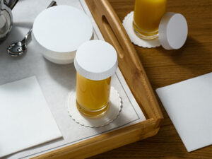 plain white glass covers
