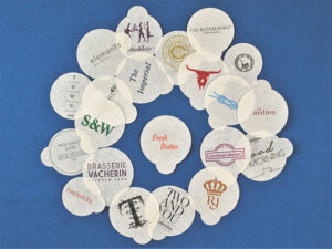 Printed Butter Dish Covers - Sample Pack