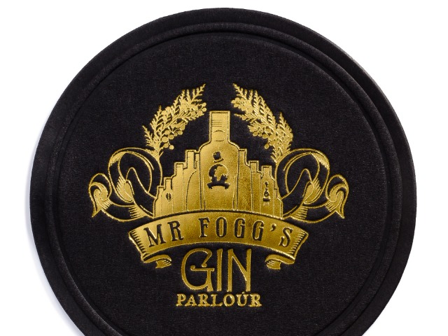 hot foil coasters