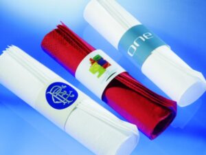 printed paper napkin bands