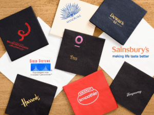 Foil Printed Napkins - Sample Pack