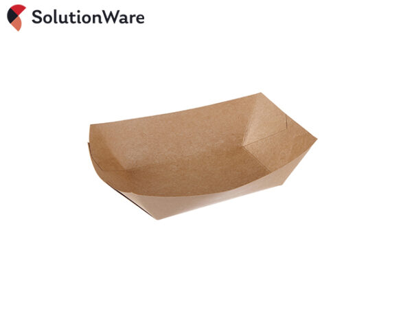 2 1/2lb Brown Ecocraft Food Trays