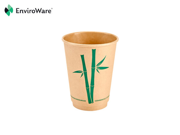 12oz Bamboo Fibre Double Wall Hot Cups