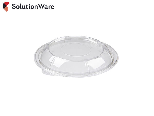 Clear RPET Lids for 500ml bowls