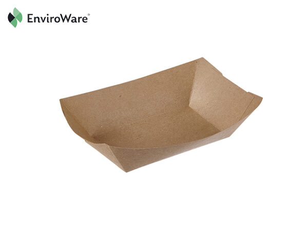 3lb Kraft Brown Paper Food Trays