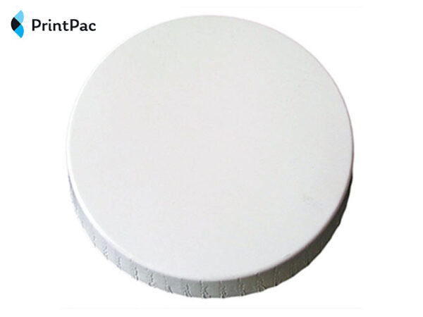 90mm Plain White Glass Cover