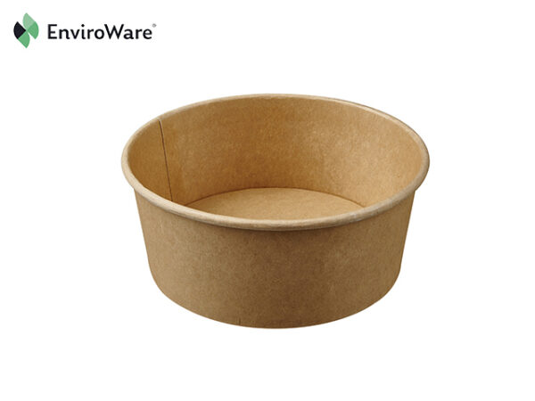 750ml Kraft PLA Lined Salad Containers
