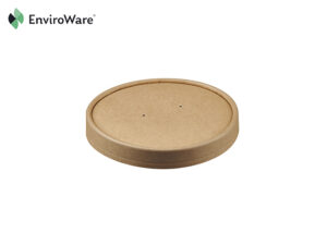 Brown Kraft PLA Board Lids for 26/32oz