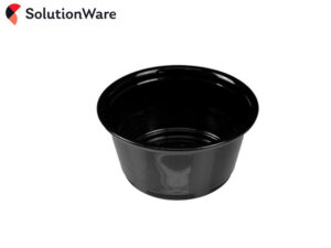 2oz Black PP Portion Pots