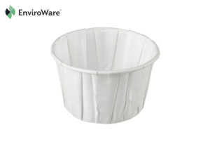 4oz White Paper Portion Pots