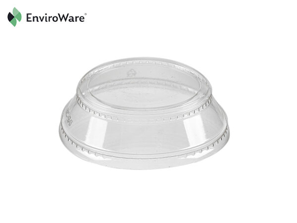 Clear PLA Raised Lids for 9/12/16oz Cups