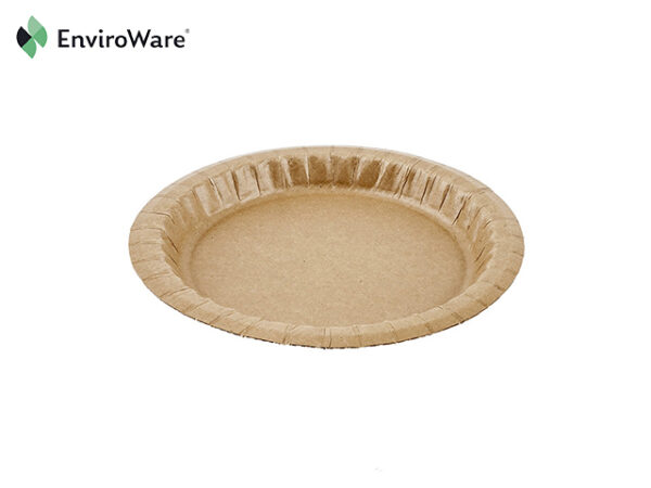 7.5" Kraft Brown Paper Plates