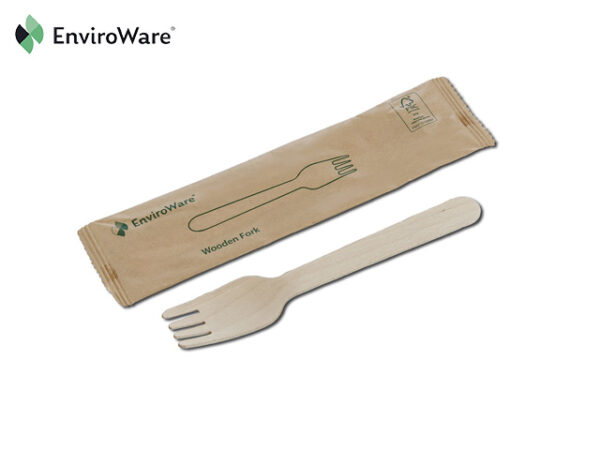 157mm Wrapped Wooden Forks - Standard