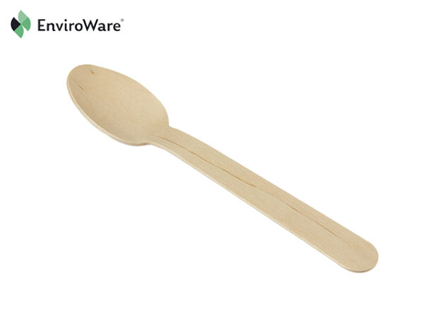 140mm Wooden Spoons - Medium
