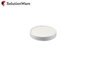 White PE Lined Paperboard Lids for 8/12oz