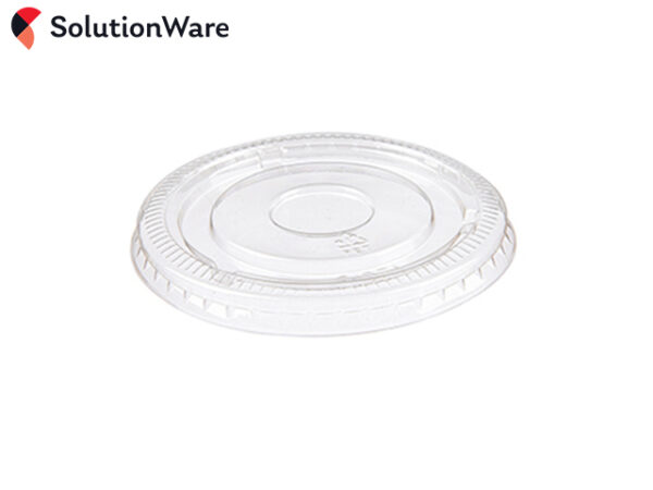 Clear Flat PET Lids for 3.25/4oz Portion Pots