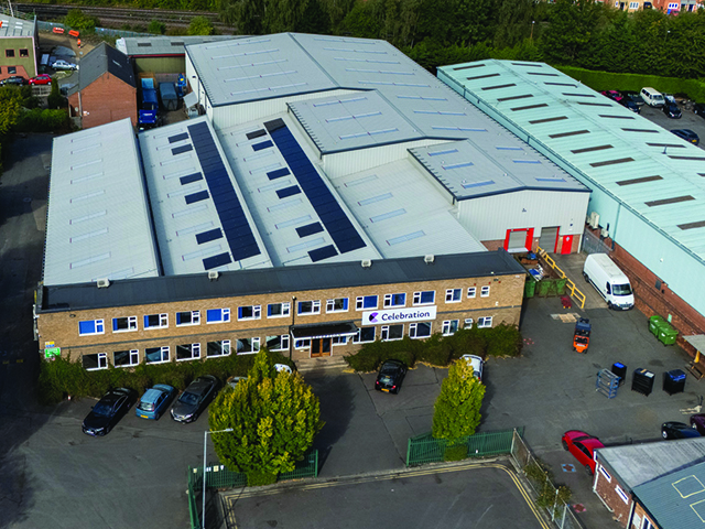 Celebration factory solar panels
