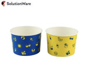 8oz Paper Ice Cream Pots