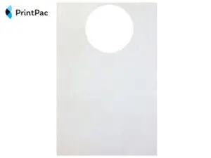 economy plain white disposable adult bibs