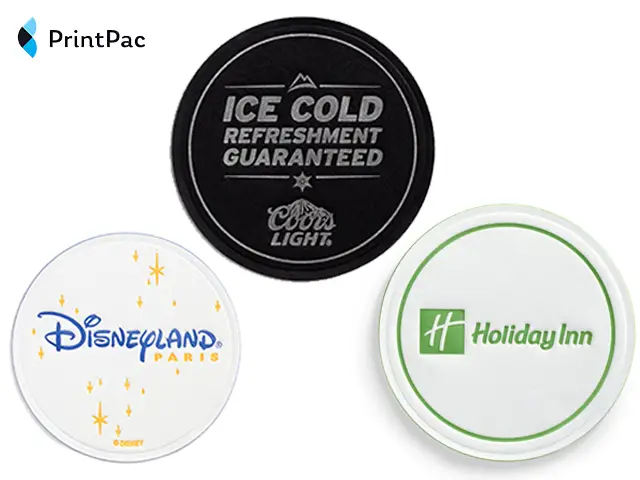 printed tissue coasters